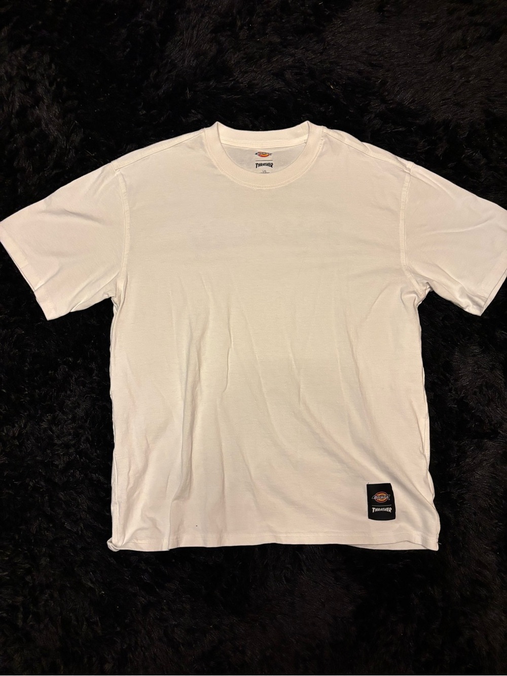 Dickies x Thrasher Men’s White Short Sleeve Crew Tee